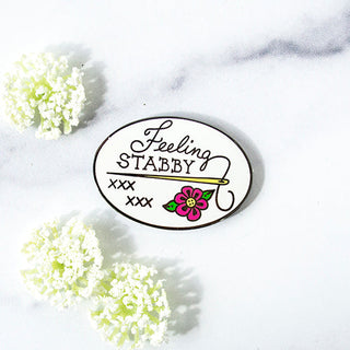 Feeling Stabby Needleminder Accessories Snarky Crafter Designs 
