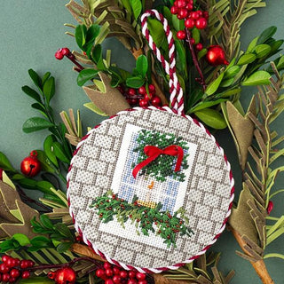 Festive Window Kit & Online Class Online Classes The Plum Stitchery 
