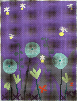 Fireflies Painted Canvas Birds of a Feather  - 1