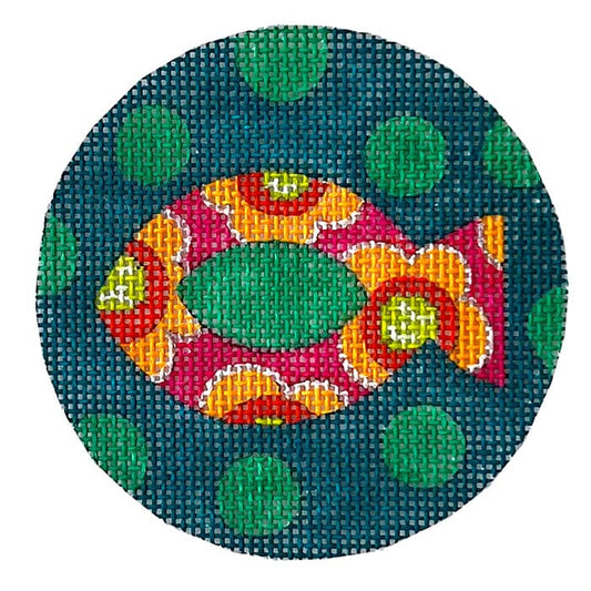 Fish #2 Painted Canvas Colors of Praise 