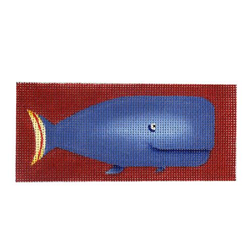 Fish   Whale Painted Canvas Melissa Shirley Designs  - 1