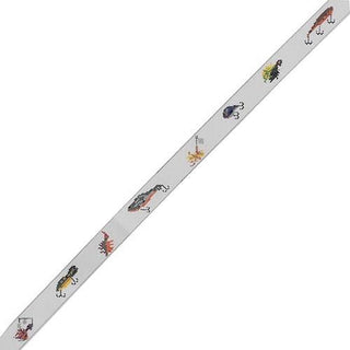 Fishing Lures Belt Painted Canvas The Meredith Collection 
