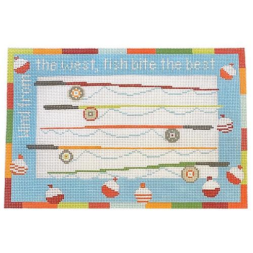 Fishing Rods Painted Canvas Pippin  - 1