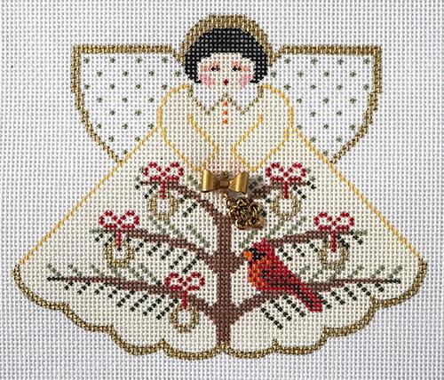 Five Golden Rings Angel Painted Canvas Painted Pony Designs 
