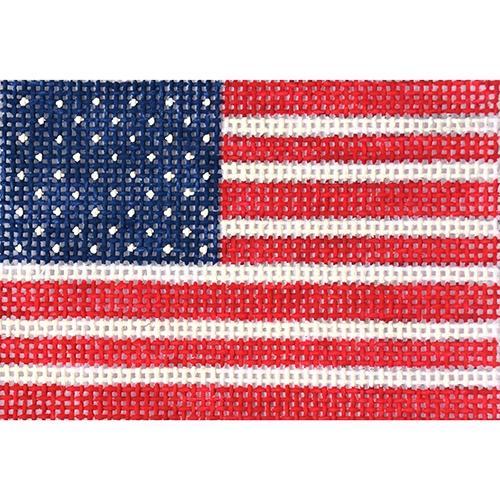 Flag Insert (NC) Painted Canvas Needle Crossings 