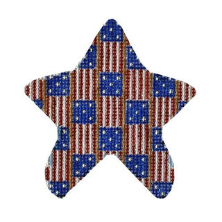 Flags Mini Star Painted Canvas Associated Talents 
