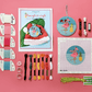 Flamingle and Jingle Needlepoint Kit Online Course Needlepoint.Com 