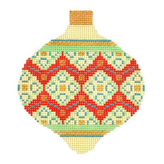 Florentine Baubles   Diamond Variation Painted Canvas Kirk & Bradley 
