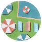 Florida Pool Day Painted Canvas Morgan Julia Designs 