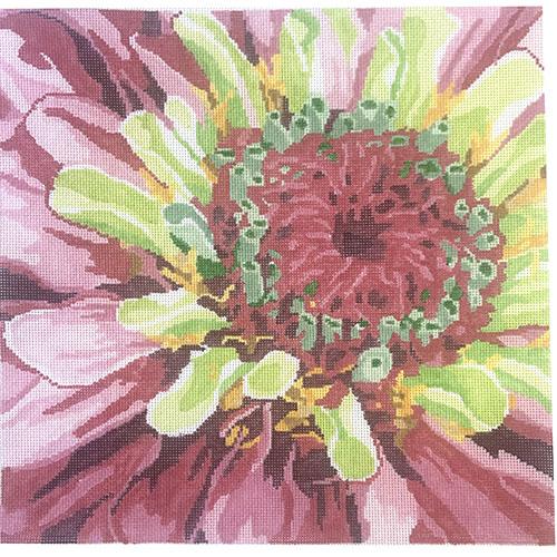 Flower Focus #1 Painted Canvas Jean Smith 