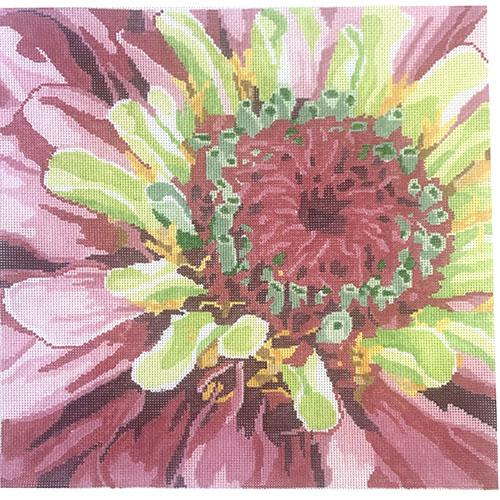 Flower Focus #1 Painted Canvas Jean Smith 
