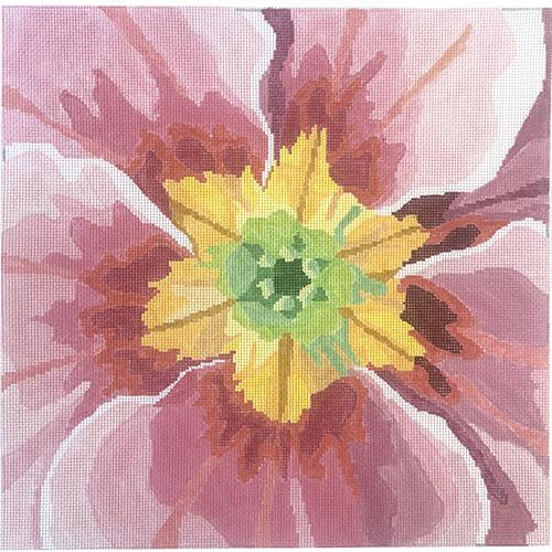 Flower Focus #2 Painted Canvas Jean Smith 