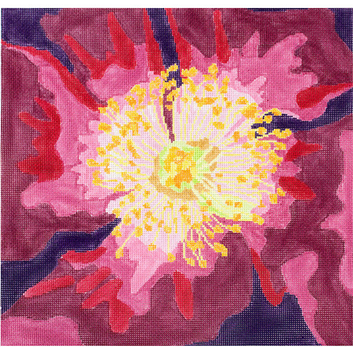 Flower Focus #3 Painted Canvas Jean Smith  - 1