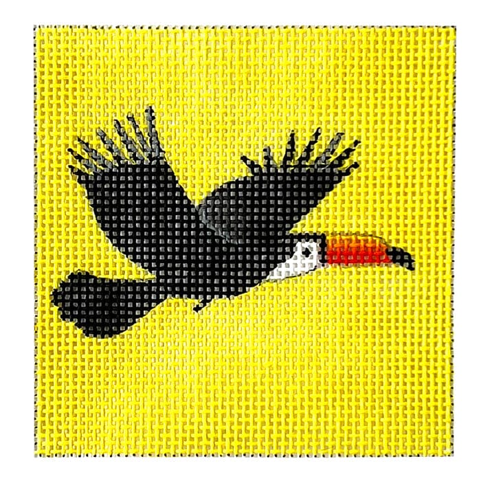 Flying Toucan Painted Canvas Colors of Praise 