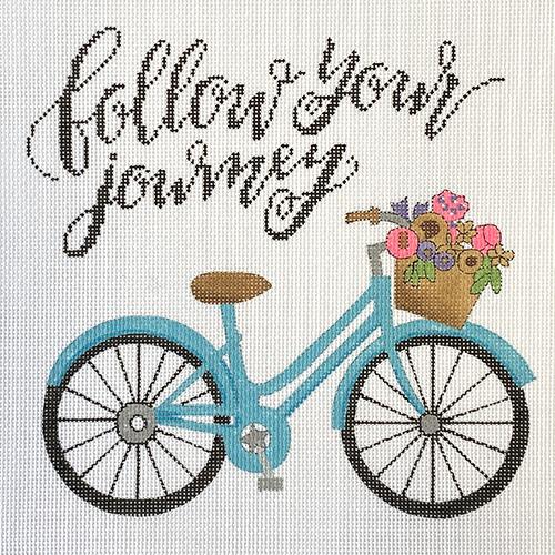 Follow Your Journey Painted Canvas Alice Peterson Company  - 1