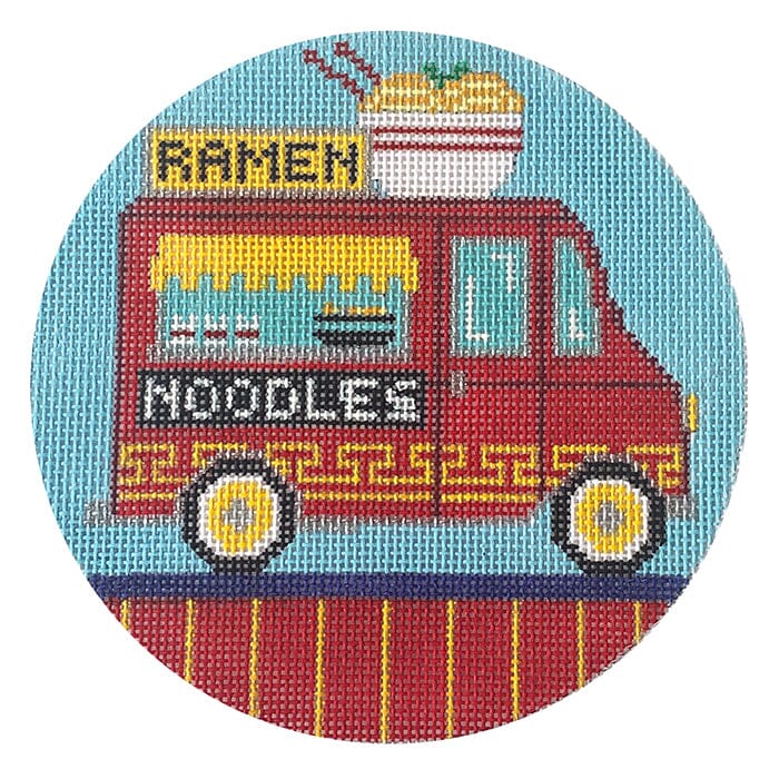 Food Truck   Ramen Noodles Painted Canvas The Meredith Collection  - 1