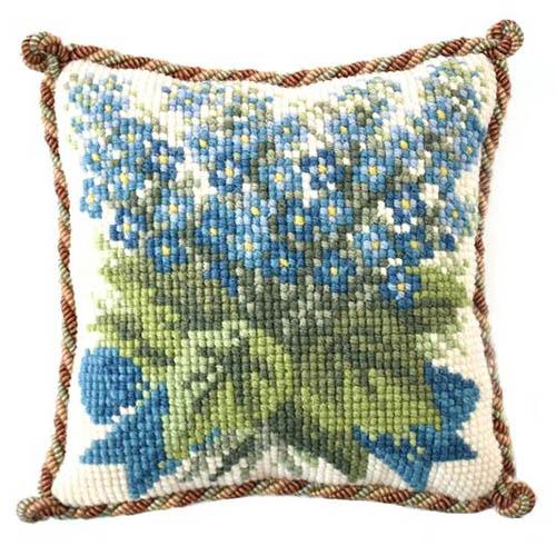 Forget Me Not Needlepoint Kit Kits Elizabeth Bradley Design 

