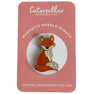 Fox Enamel Needleminder Accessories Caterpillar Cross 
