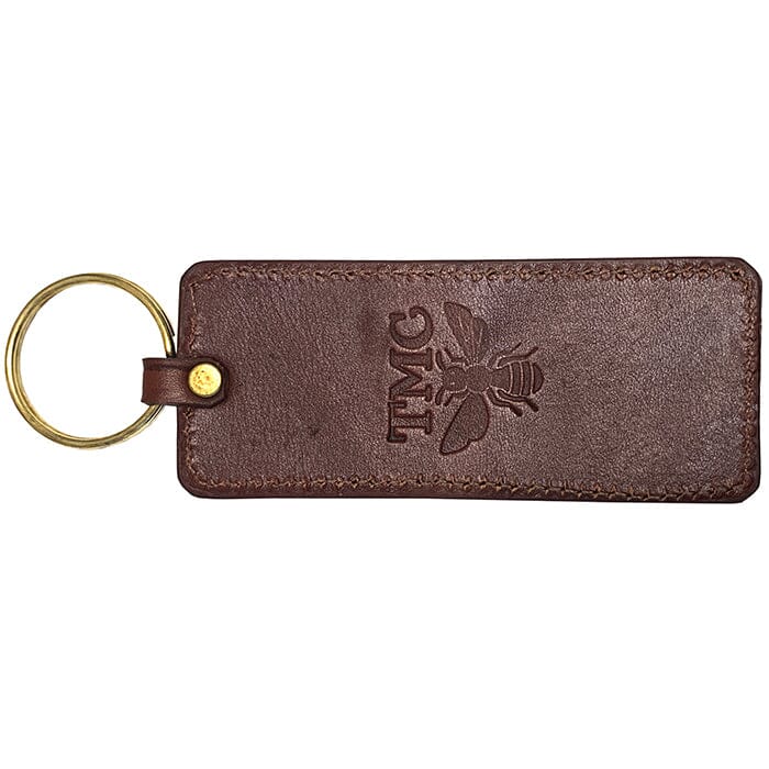 Fox Hunt with Leather Key Chain Painted Canvas The Meredith Collection  - 2