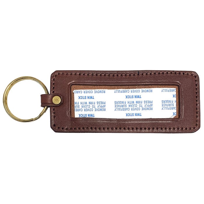 Fox Hunt with Leather Key Chain Painted Canvas The Meredith Collection  - 3