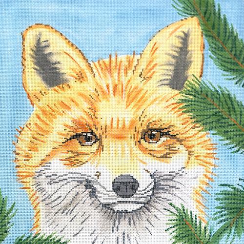 Fox Painted Canvas The Meredith Collection 
