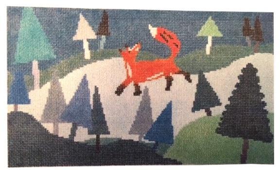 Fox Trot Painted Canvas Birds of a Feather  - 1