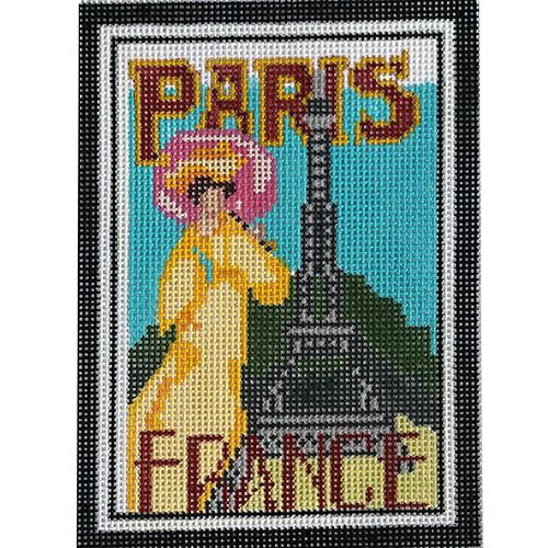 France Painted Canvas The Meredith Collection  - 1