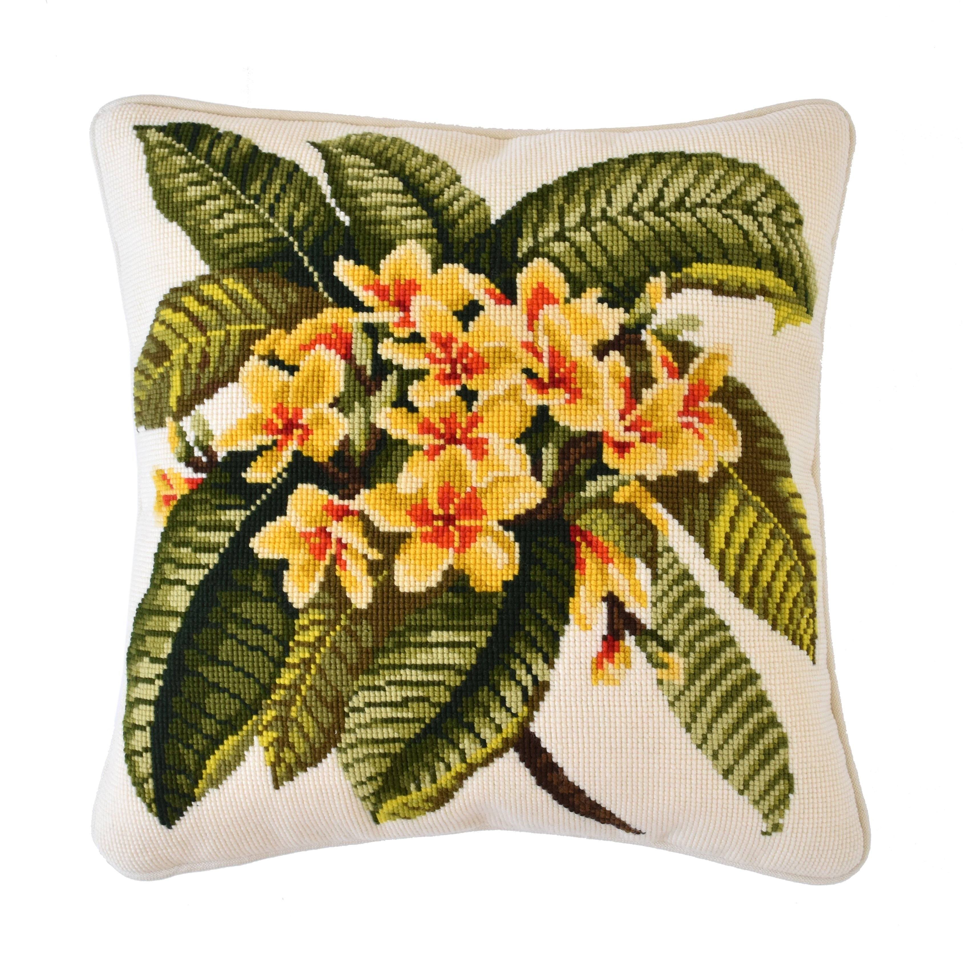 Frangipani Needlepoint Kit Kits Elizabeth Bradley Design 
