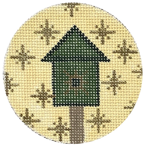 Frasier Birdhouse Ornament Painted Canvas J. Child Designs  - 1