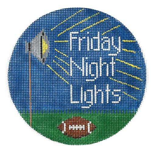 Friday Night Lights Painted Canvas Patti Mann  - 1