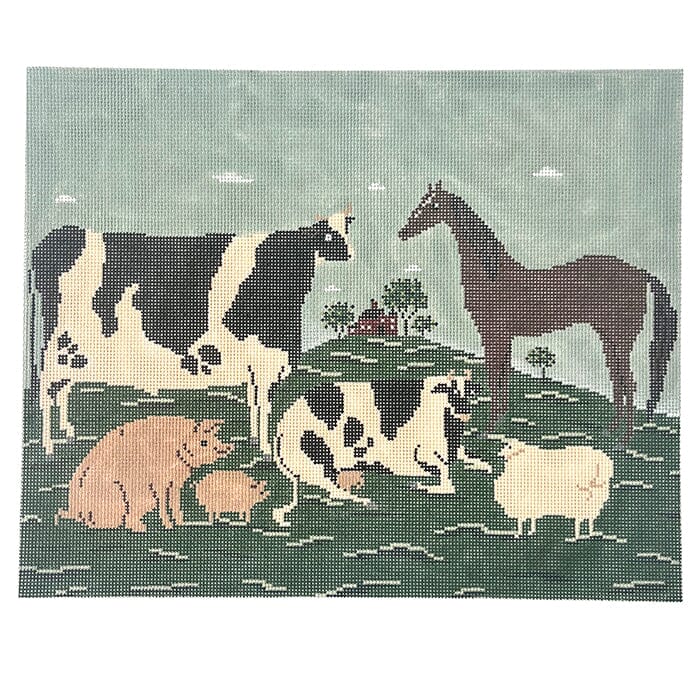 Friends In Deed Painted Canvas Cooper Oaks Design  - 1