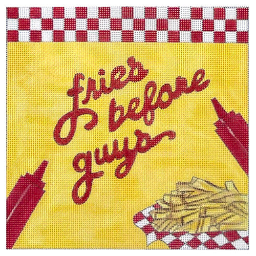 Fries Before Guys Painted Canvas Alice Peterson Company 