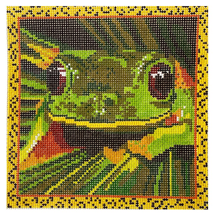 Frog Painted Canvas Colors of Praise 