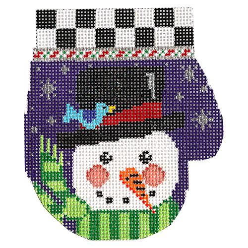Frosty Mitten Painted Canvas The Meredith Collection  - 1