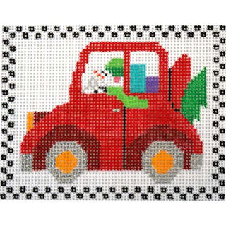 Frosty Takes the Wheel Painted Canvas The Princess & Me 
