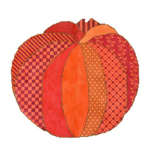 Gaga's Pumpkin & Gusset Painted Canvas Whimsy & Grace 