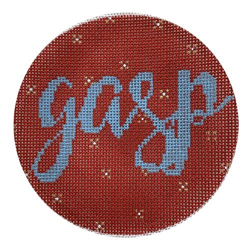Gasp Painted Canvas Hello Tess  - 1