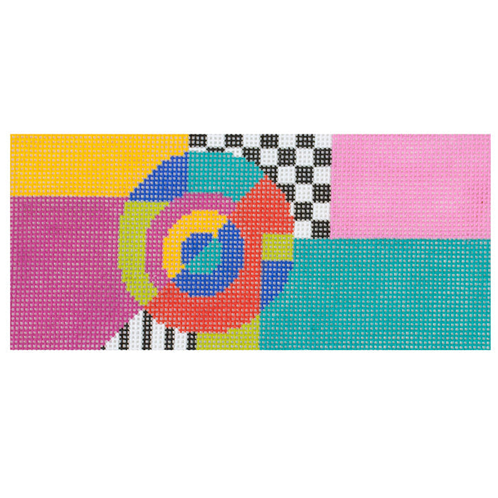 Geometric Long Insert Painted Canvas Lee's Needle Art Inc. 
