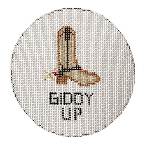Giddy Up Painted Canvas Hello Tess  - 1