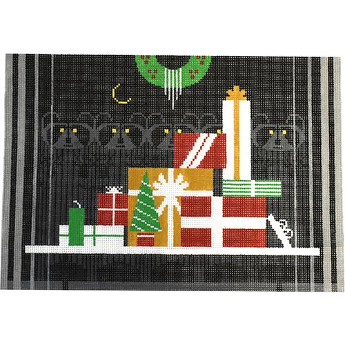 Gift Rapt on 13 Painted Canvas Charley Harper 
