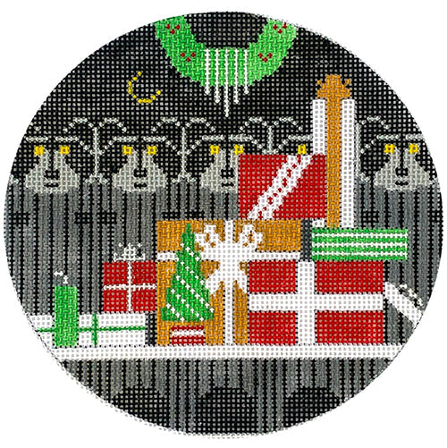 Gift Rapt Ornament Painted Canvas Charley Harper  - 1
