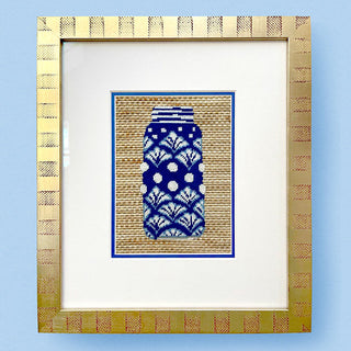 Ginger Jar   Shells Kit Kits All About Stitching/The Collection Design 
