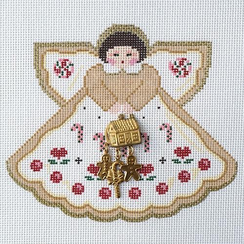 Gingerbread Angel Painted Canvas Painted Pony Designs 
