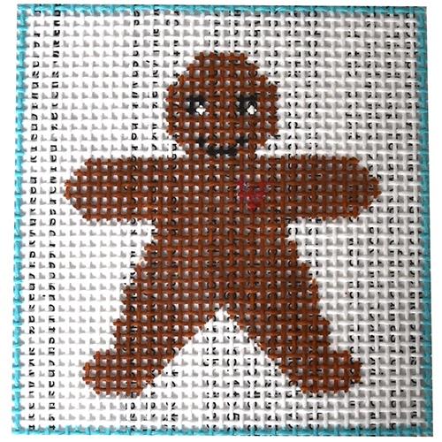 Gingerbread Beginner Kit Painted Canvas DeElda Wittmack 