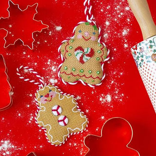 Gingerbread Couple Kit & Online Class Online Classes Burnett & Bradley 
