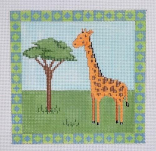 Giraffe Painted Canvas Susan Roberts Needlepoint Designs, Inc.  - 1