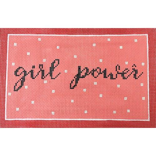 Girl Power Painted Canvas Alice & Blue  - 1
