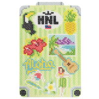 Globe Trotter: Hawaii Printed Canvas Needlepoint To Go 