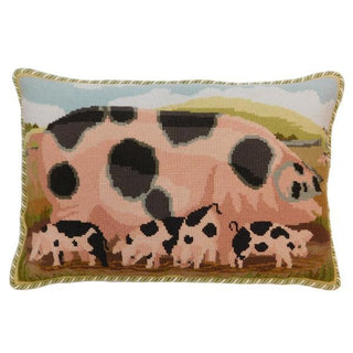 Gloucester Old Spot Sow with Her Piglets Kits Elizabeth Bradley Design 
