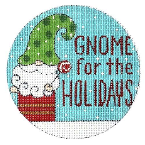 Gnome for the Holidays Painted Canvas Alice Peterson Company 